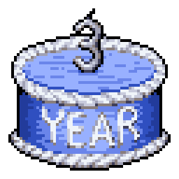 Anniversary silver cake