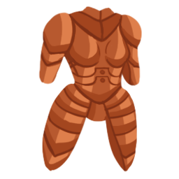 Copper chestplate