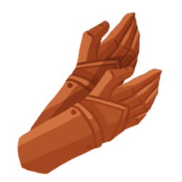 Copper gauntlets