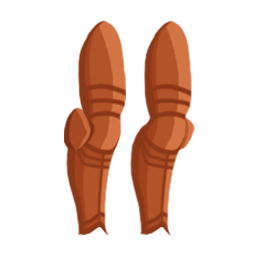 Copper platelegs