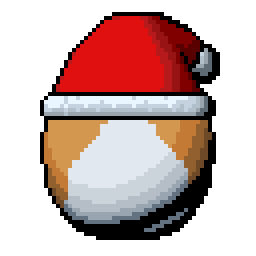 Christmas corgi egg