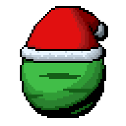 Christmas slime egg