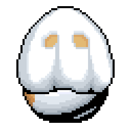 Ghost corgi egg