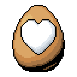 Valentines corgi egg